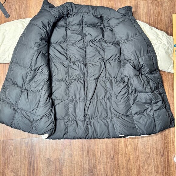 Lands' End Cream Puffer Jacket - Picture 9 of 9